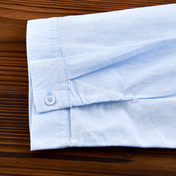 AMELIA | Long sleeve linen shirt