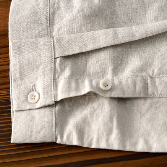 AMELIA | Long sleeve linen shirt