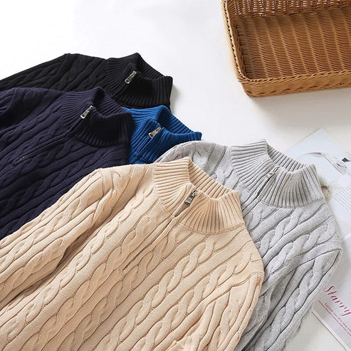 VIVIAN | Half-zip sweater