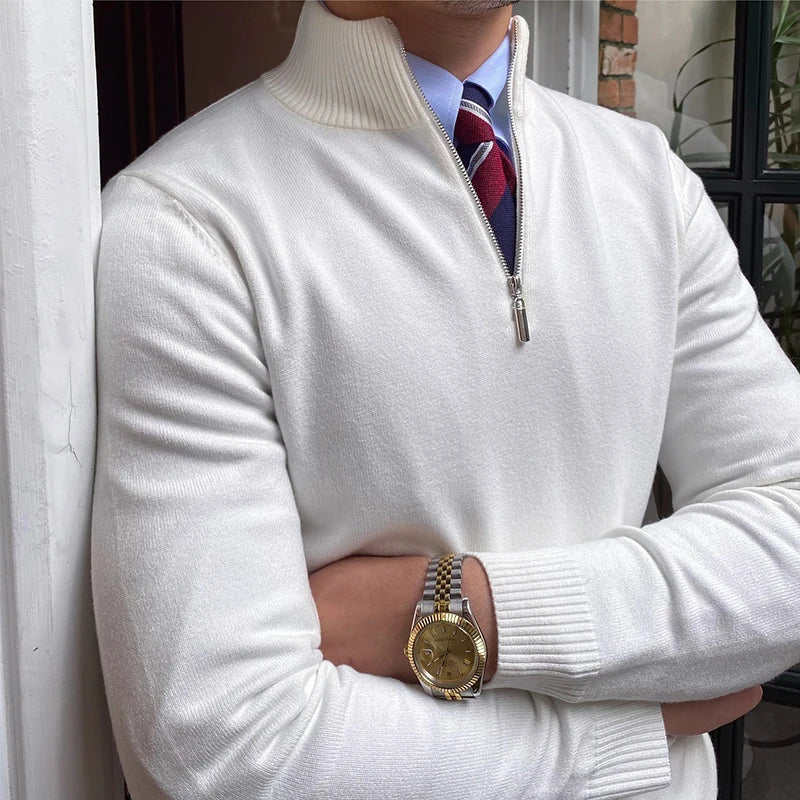 CLARA | Half-zip sweater