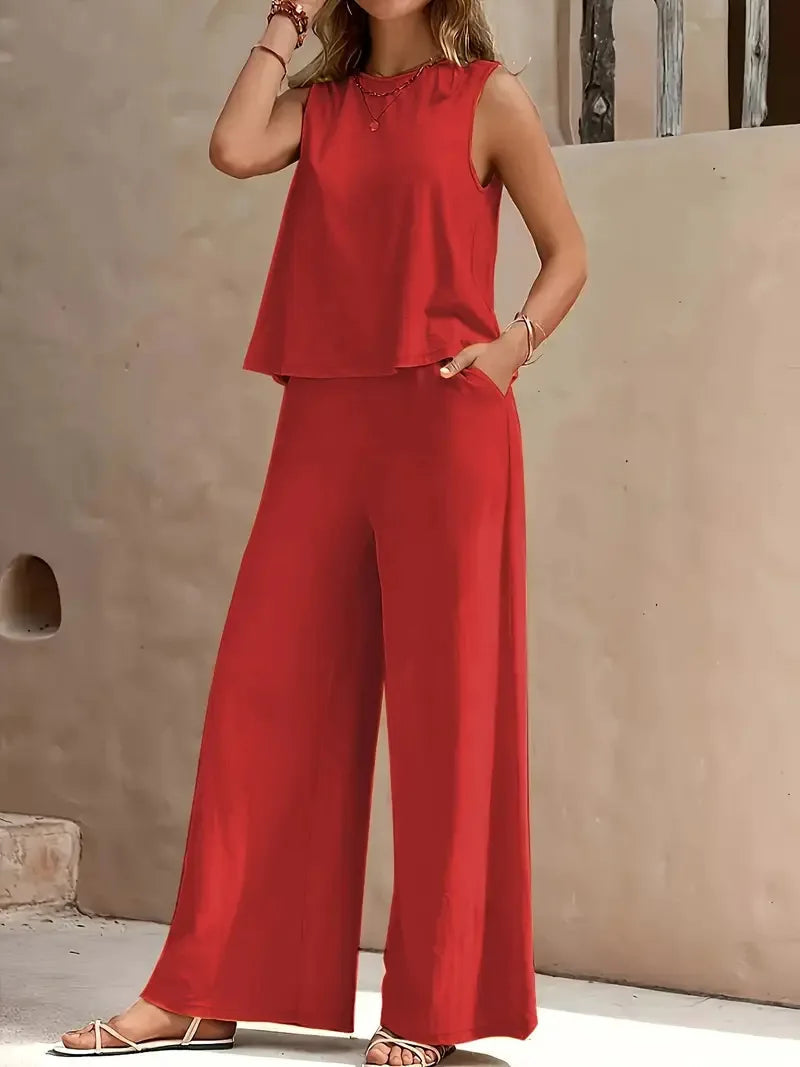 DEBORAH | Sleeveless set in seven colors