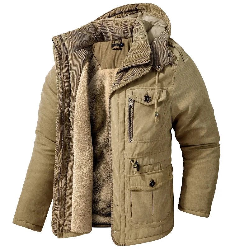 LIONEL | Winter parka with a detachable hood