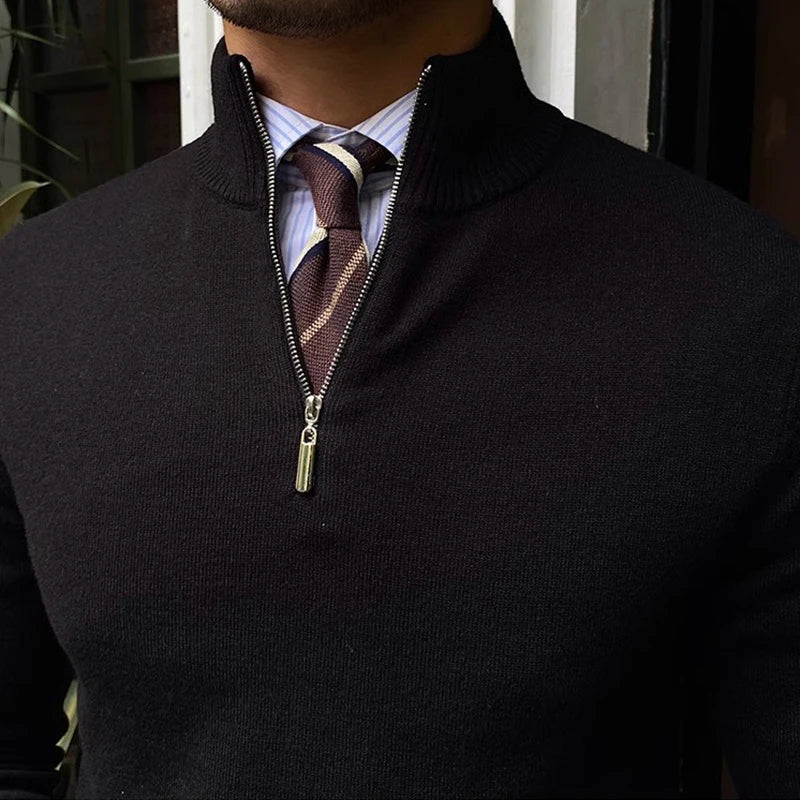 CLARA | Half-zip sweater