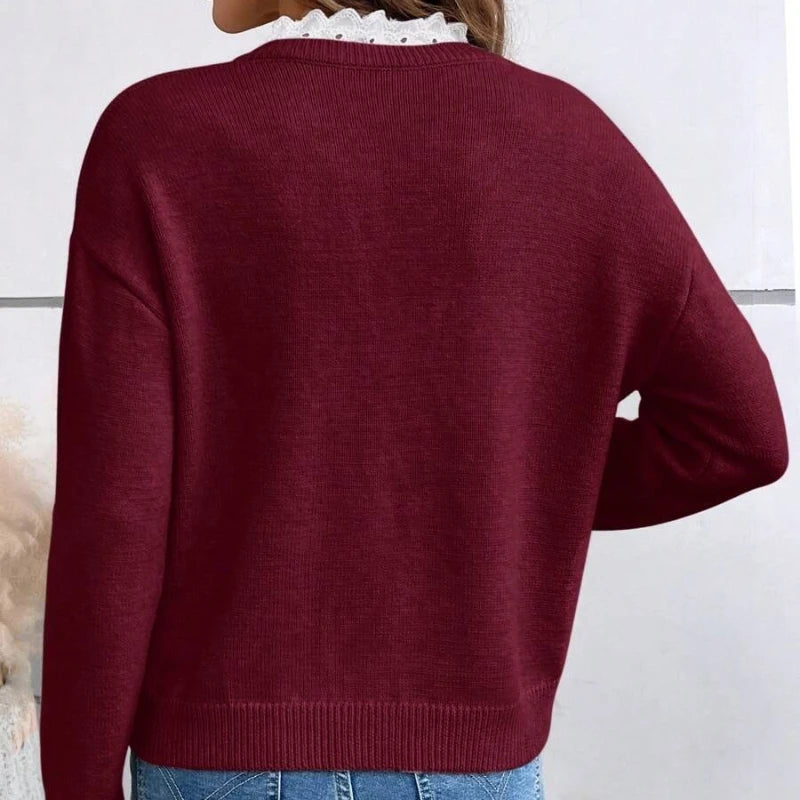 PHILOMENA | Thick relaxed knit sweater