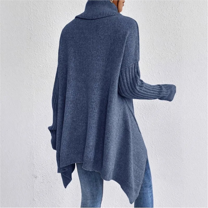 EDNA | High neck sweater with a relaxed fit