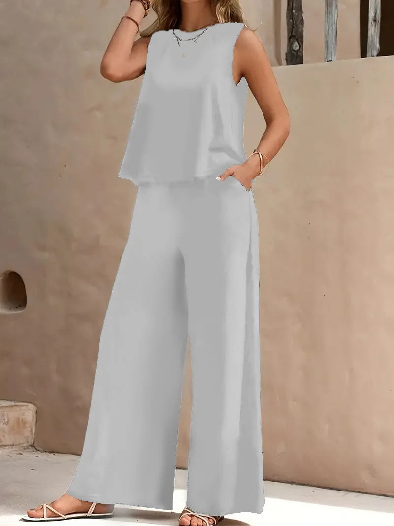 DEBORAH | Sleeveless set in seven colors