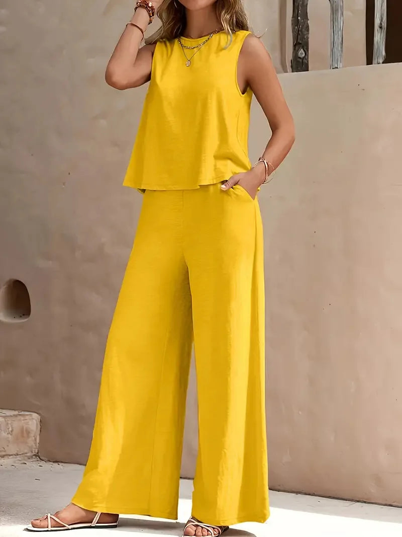 DEBORAH | Sleeveless set in seven colors