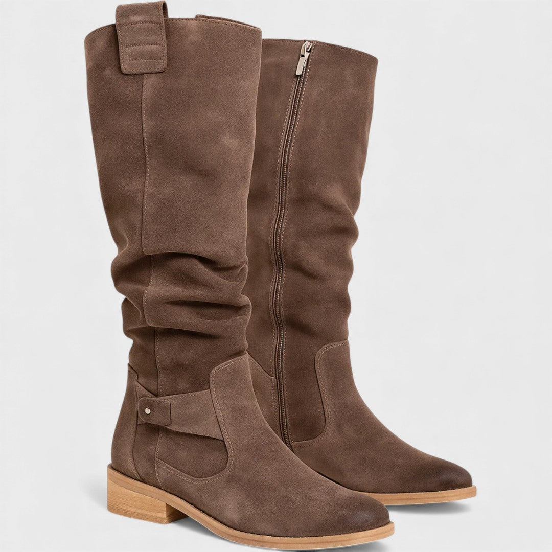 CAROLYN | Low heel boots in seven colors
