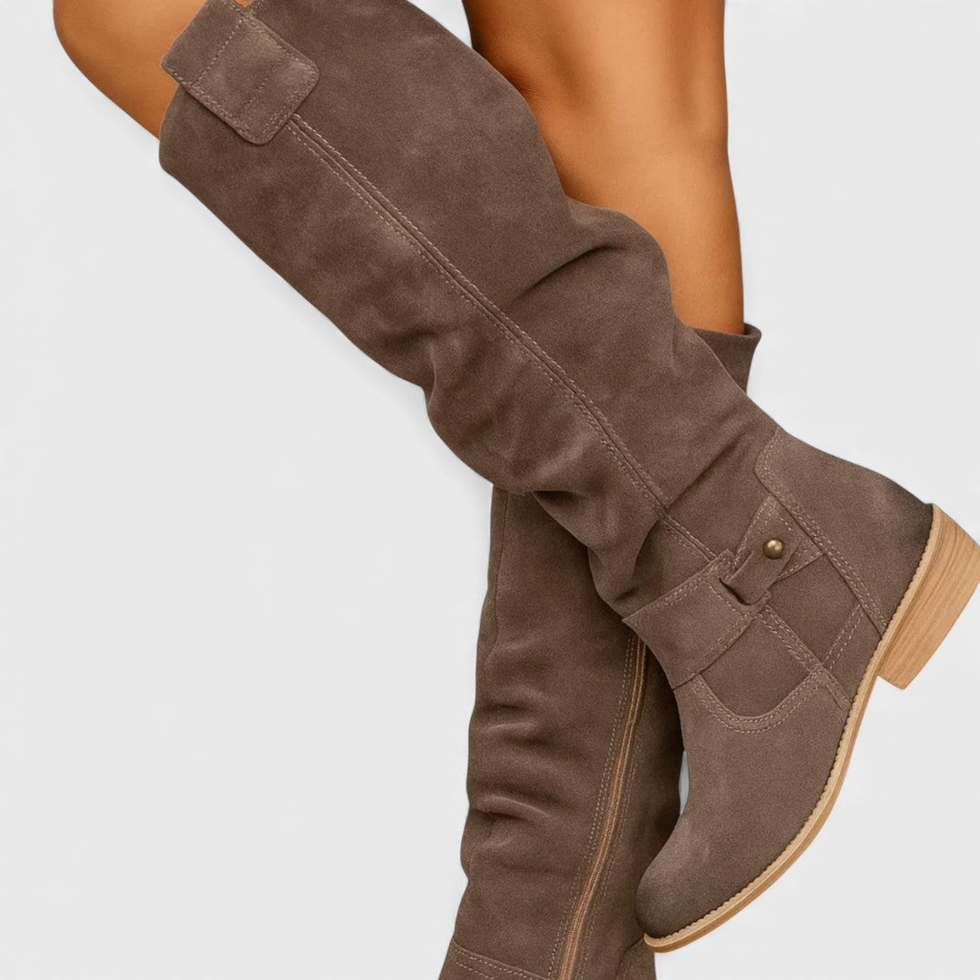 CAROLYN | Low heel boots in seven colors