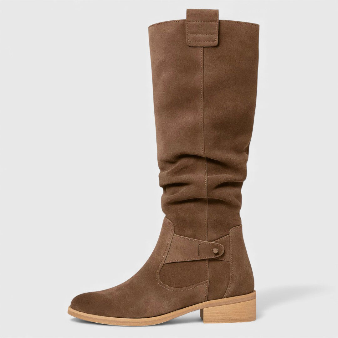 CAROLYN | Low heel boots in seven colors