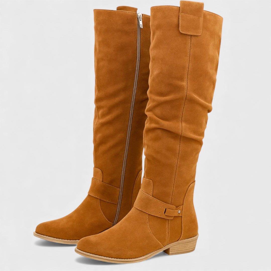 CAROLYN | Low heel boots in seven colors