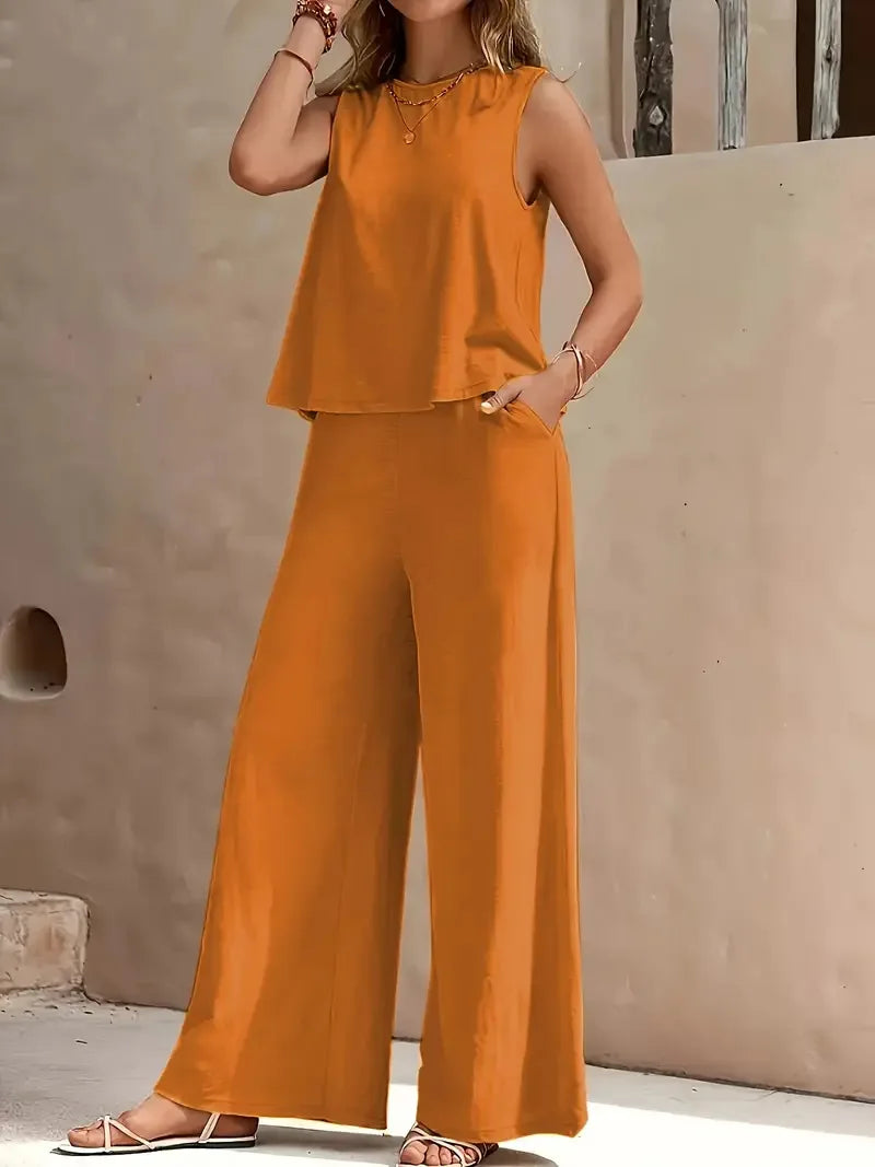 DEBORAH | Sleeveless set in seven colors