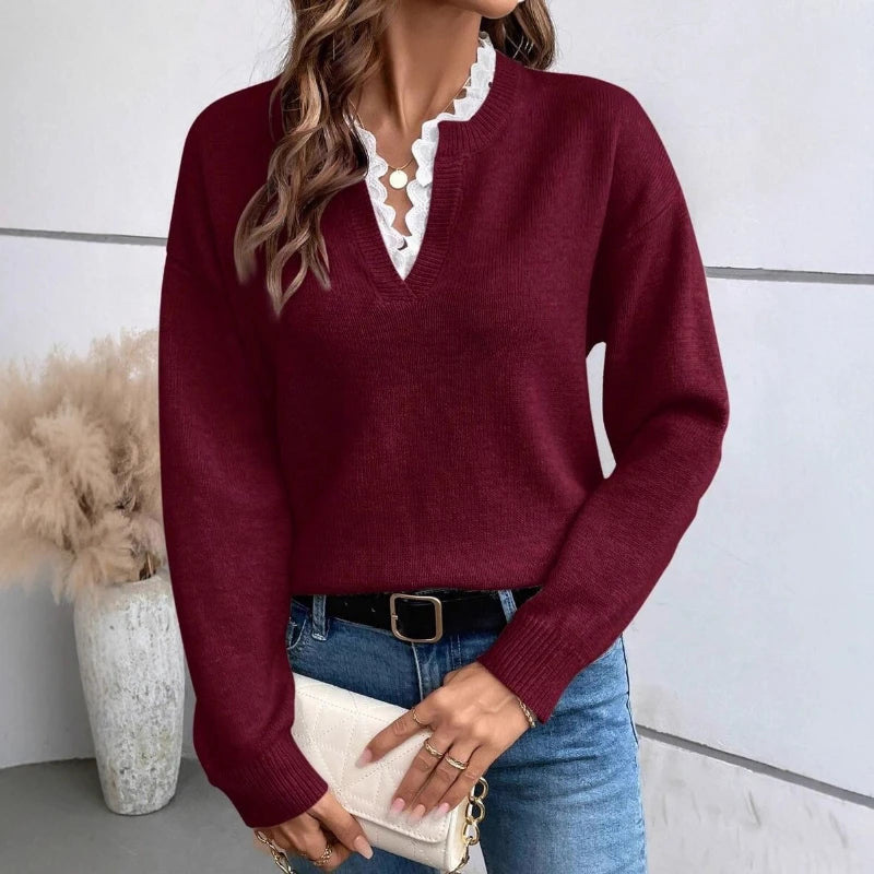 PHILOMENA | Thick relaxed knit sweater