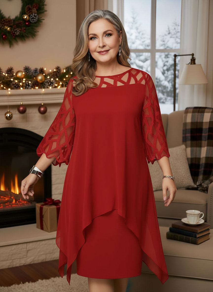 ELEANOR | Lace dress with an adjustable fit