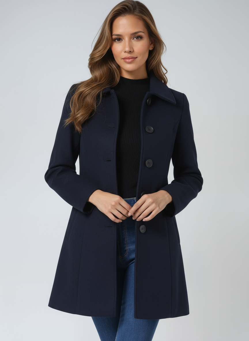 JULIA | Fit and flare coat