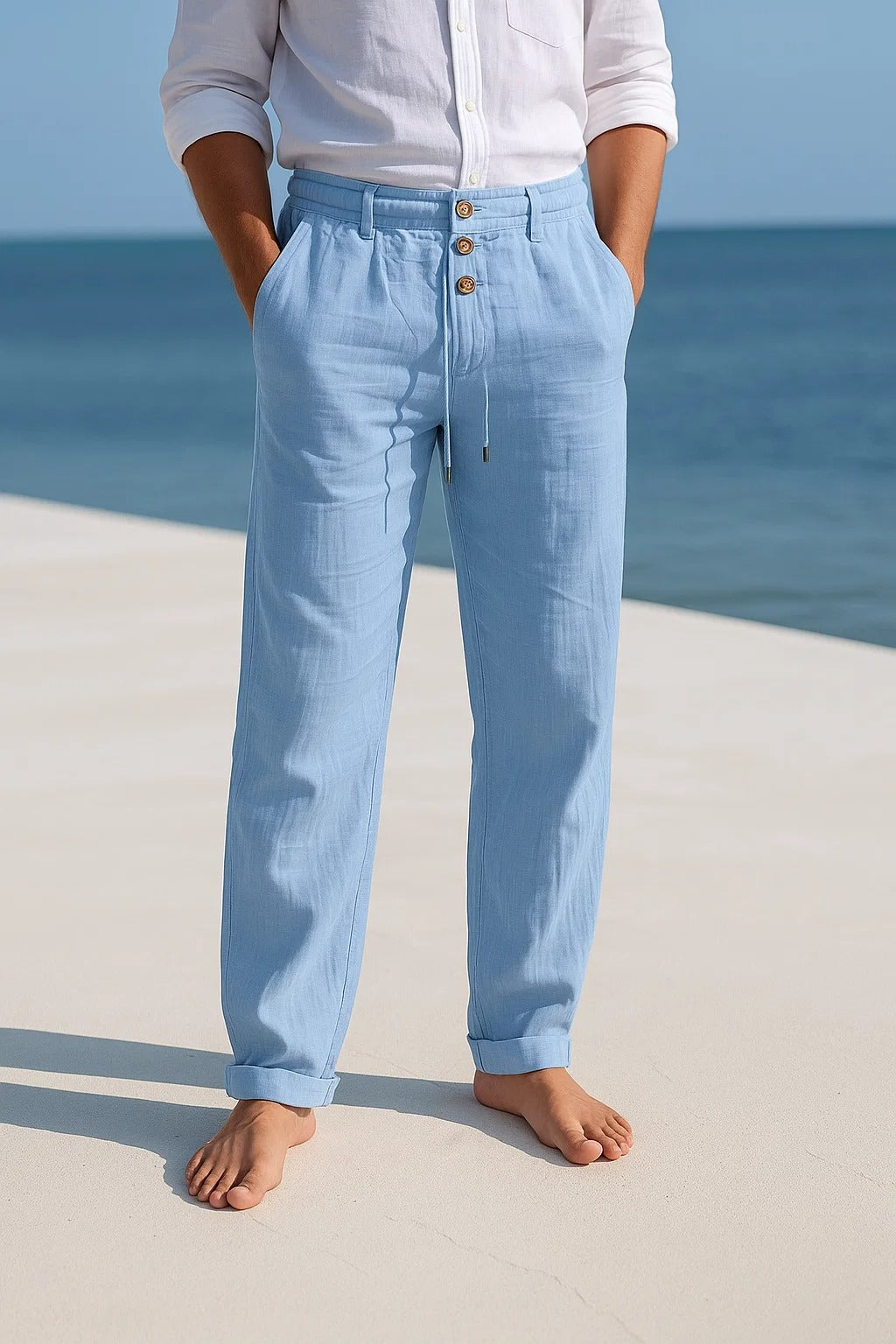 SHERMAN | Relaxed pants with an adjustable waist