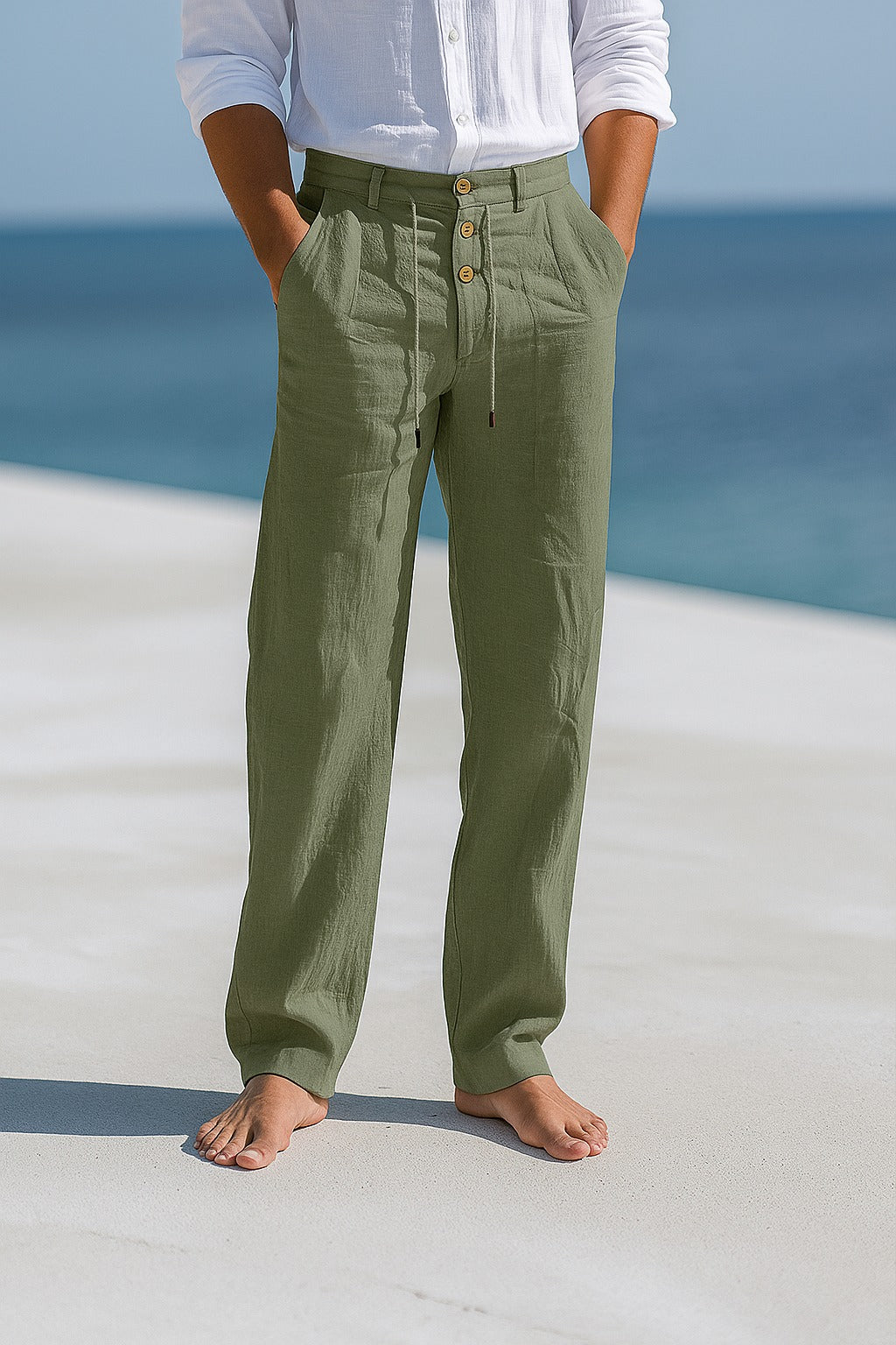 SHERMAN | Relaxed pants with an adjustable waist