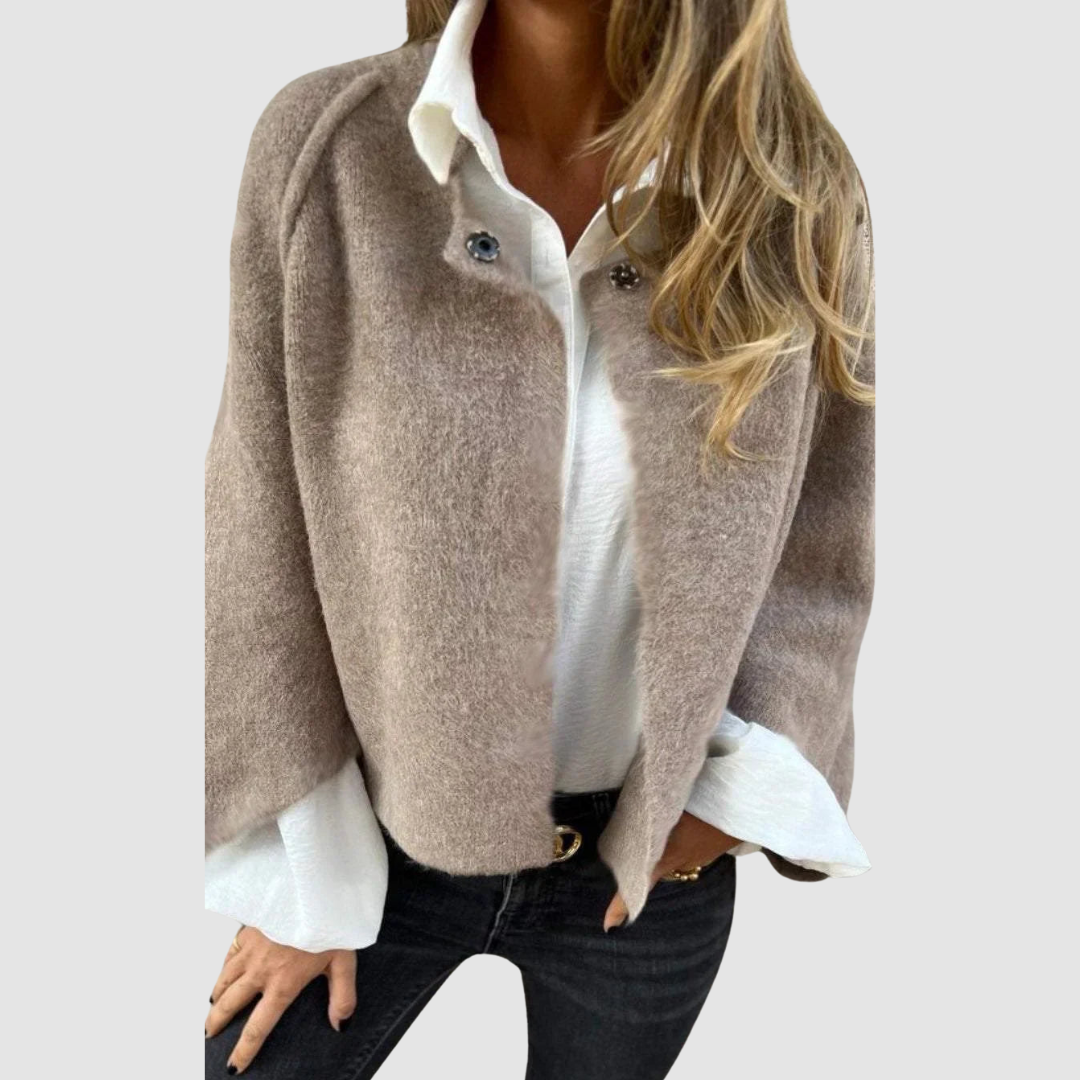 WANDA | Lightweight spring coat with long sleeves