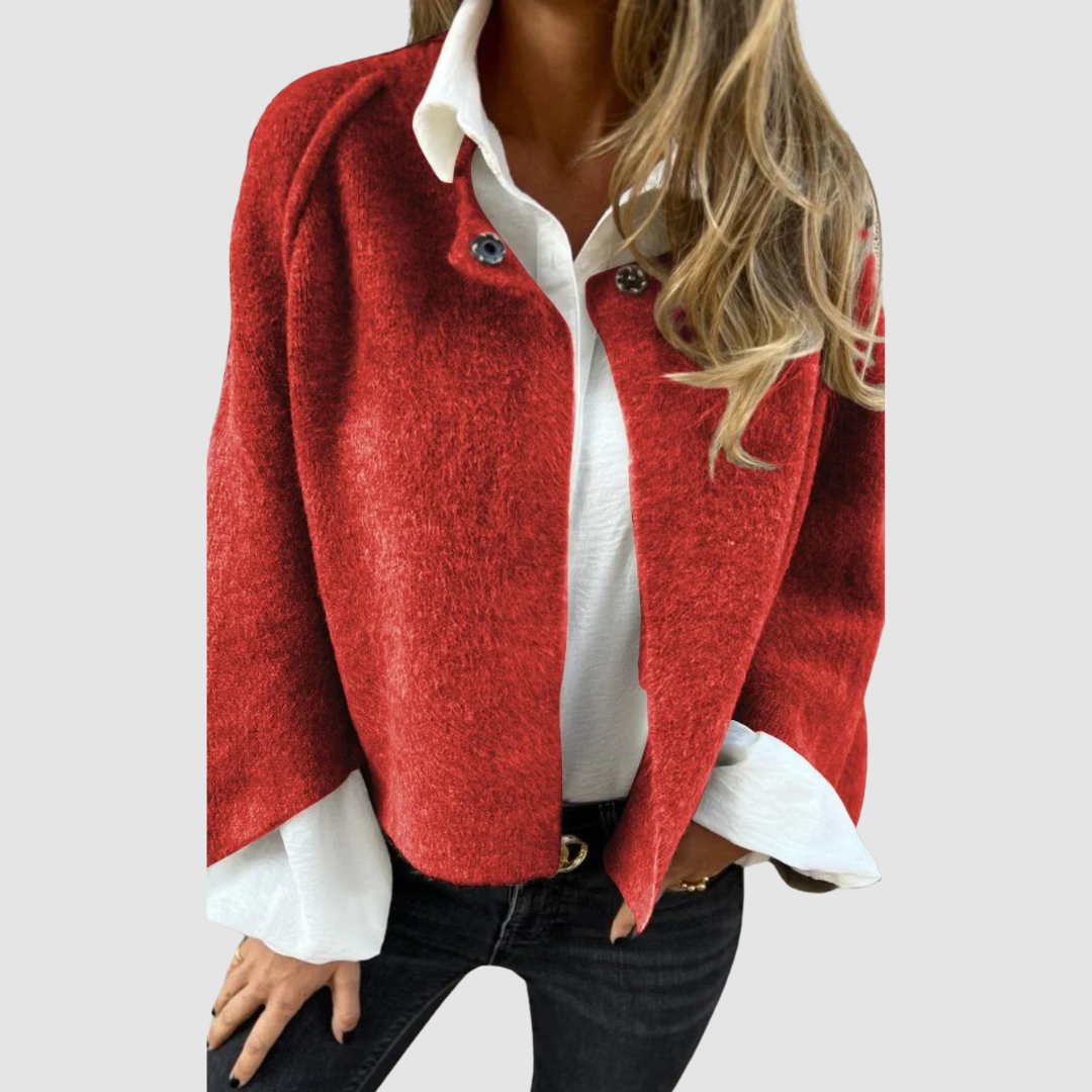 WANDA | Lightweight spring coat with long sleeves