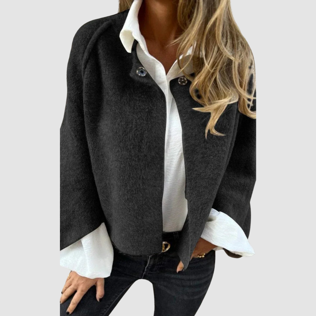 WANDA | Lightweight spring coat with long sleeves