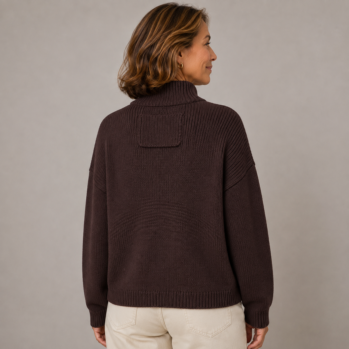 GLENDA | Stand collar with chest pockets