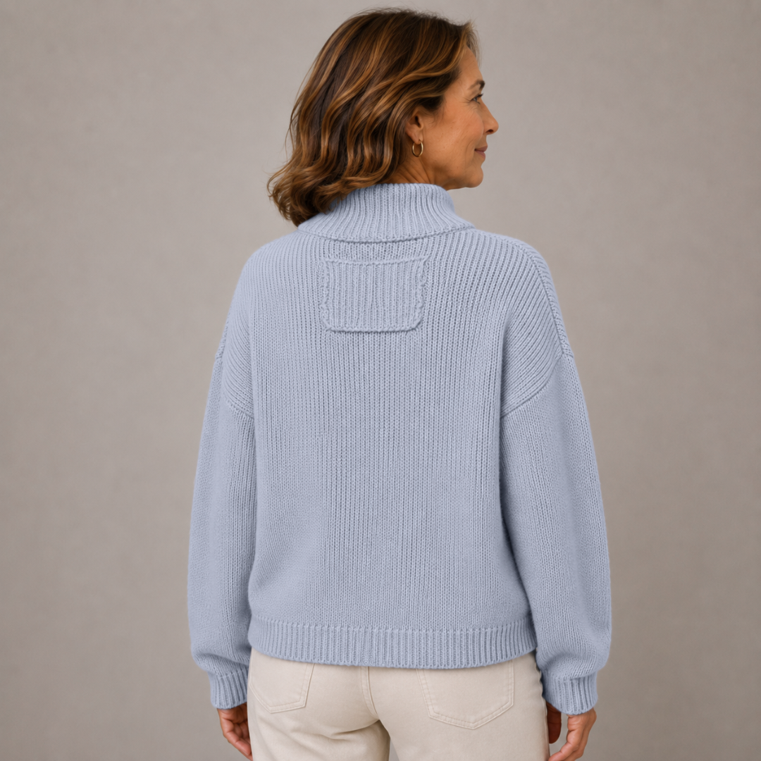 GLENDA | Stand collar with chest pockets