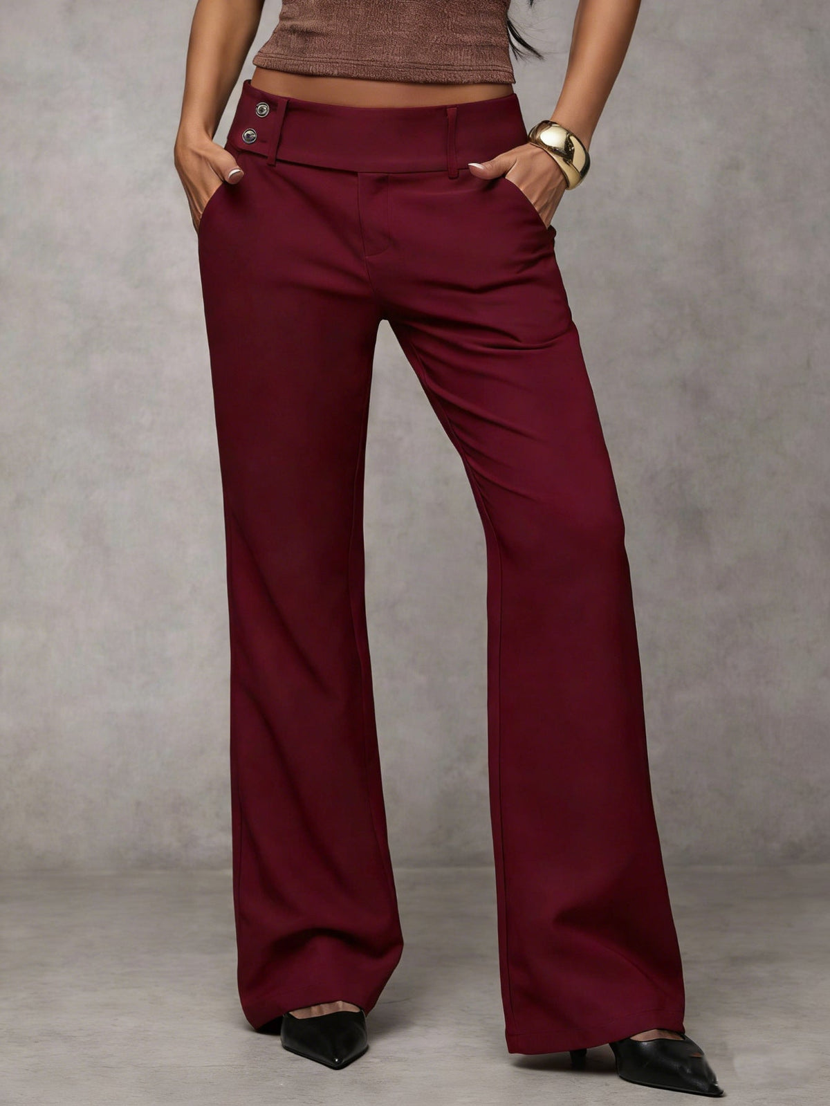 ELEANOR | Wide leg, high waistband