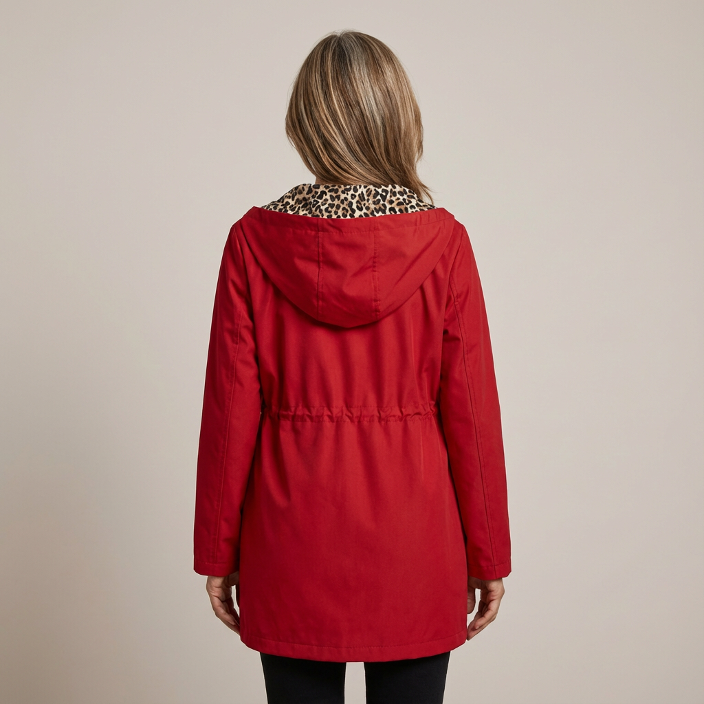 AMELIA | Reversible hooded coat