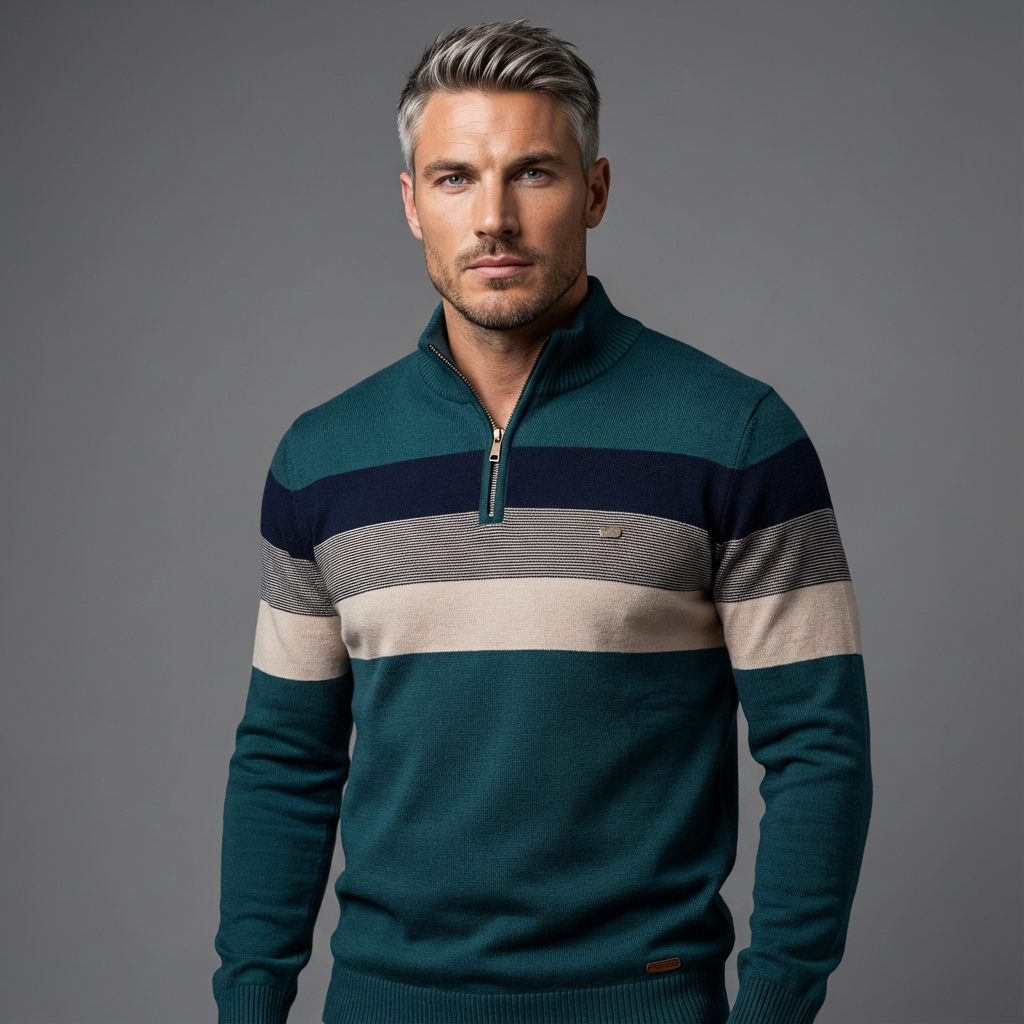 AMELIA | Quarter-zip pullover