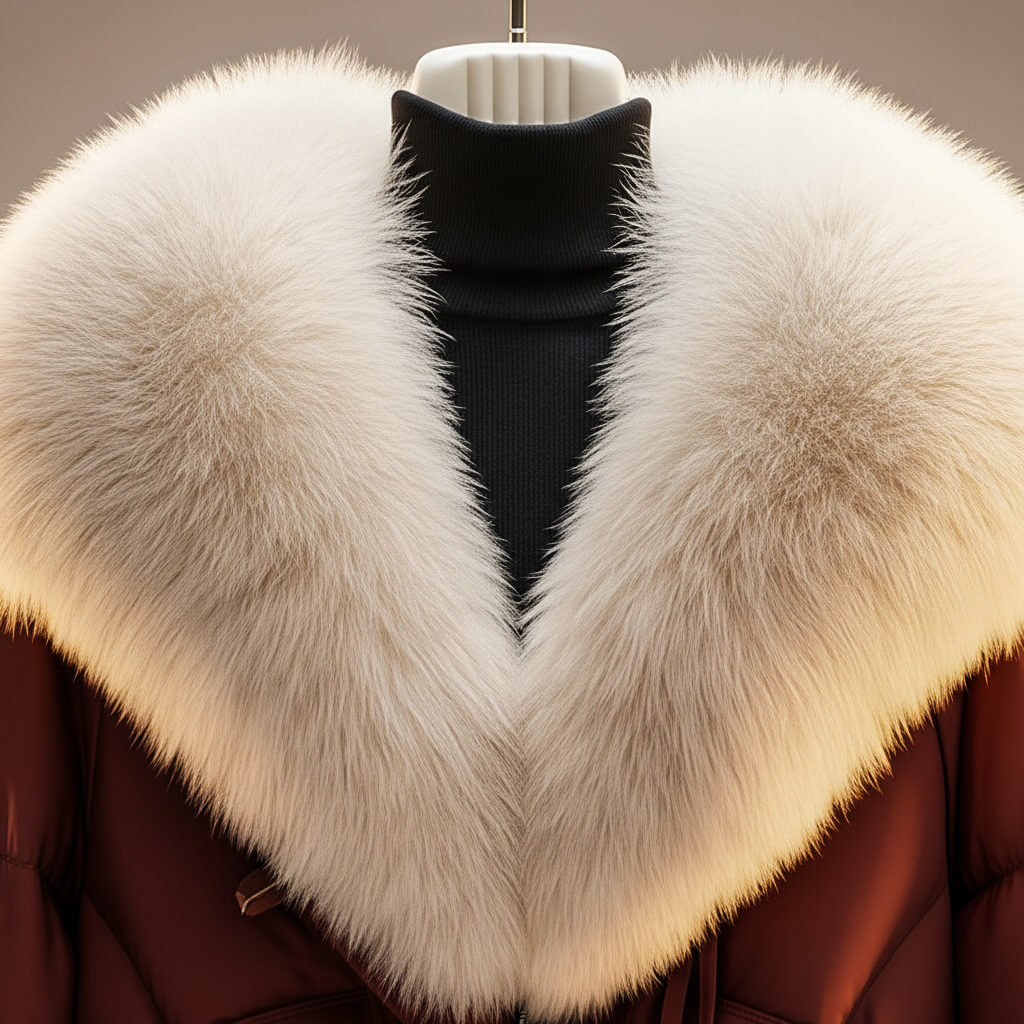 VIVIAN | Padded coat with oversized collar
