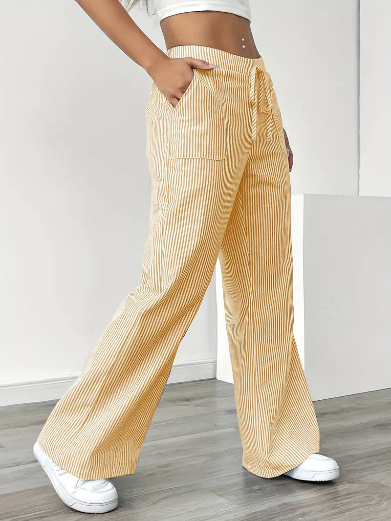 GLORIA | Wide leg with deep front pockets
