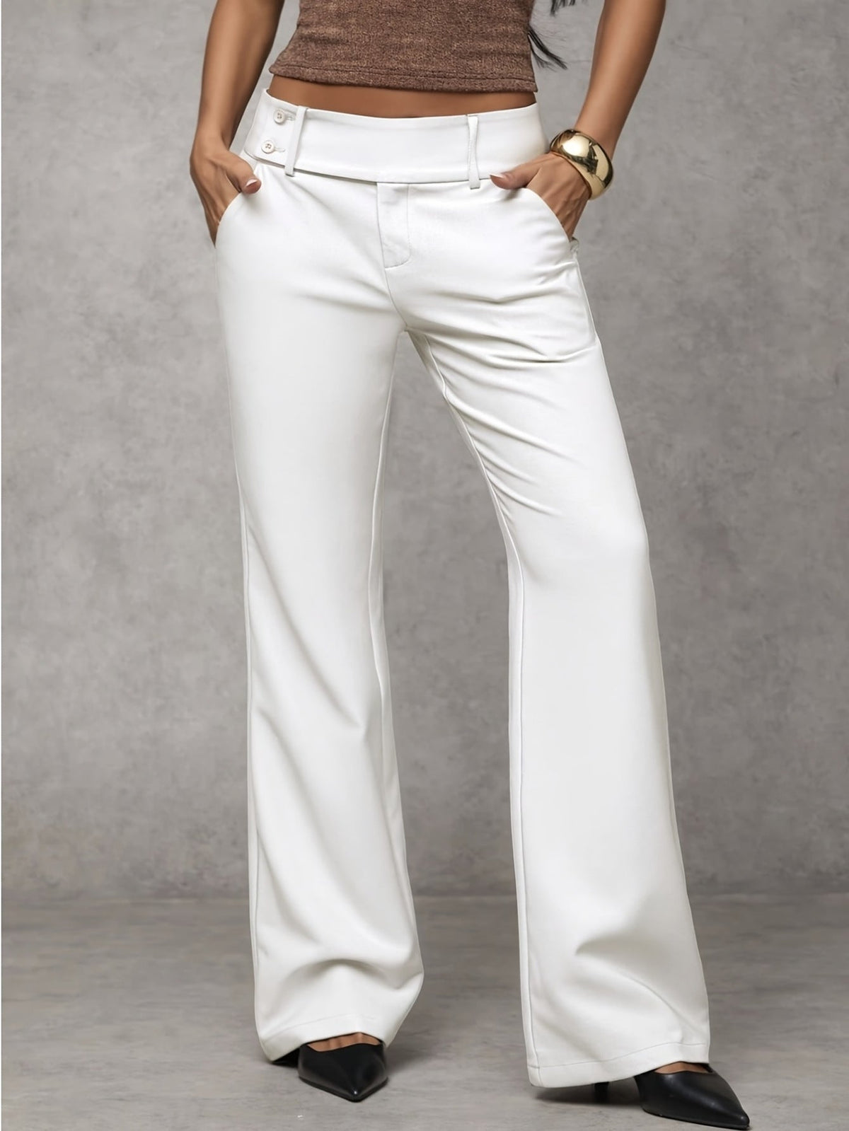 ELEANOR | Wide leg, high waistband