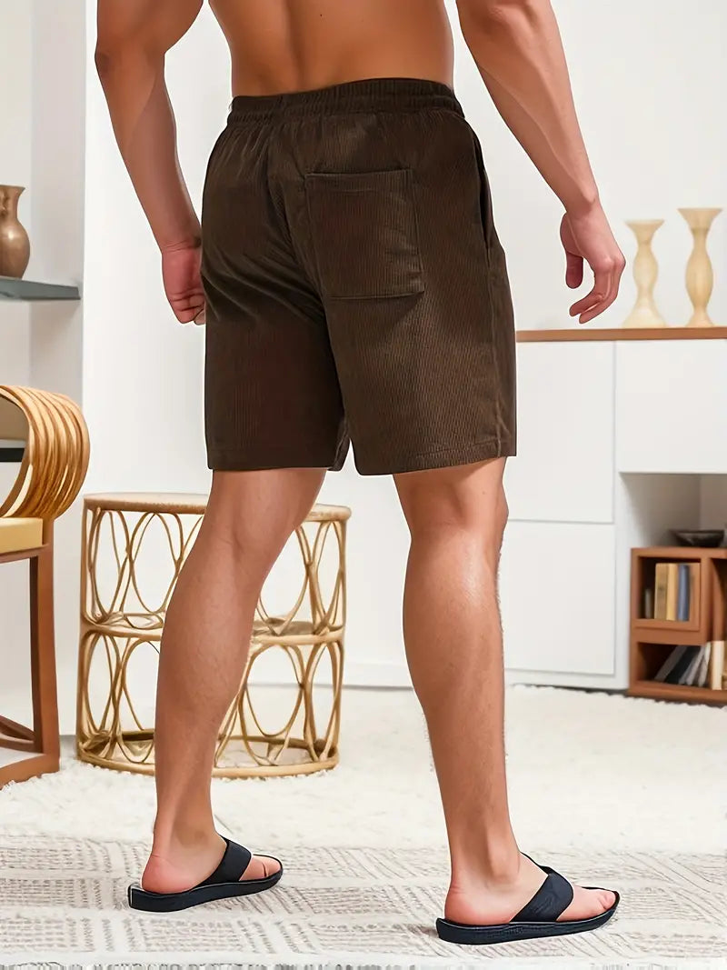 LEAH | Classic swim trunks with elastic waistband
