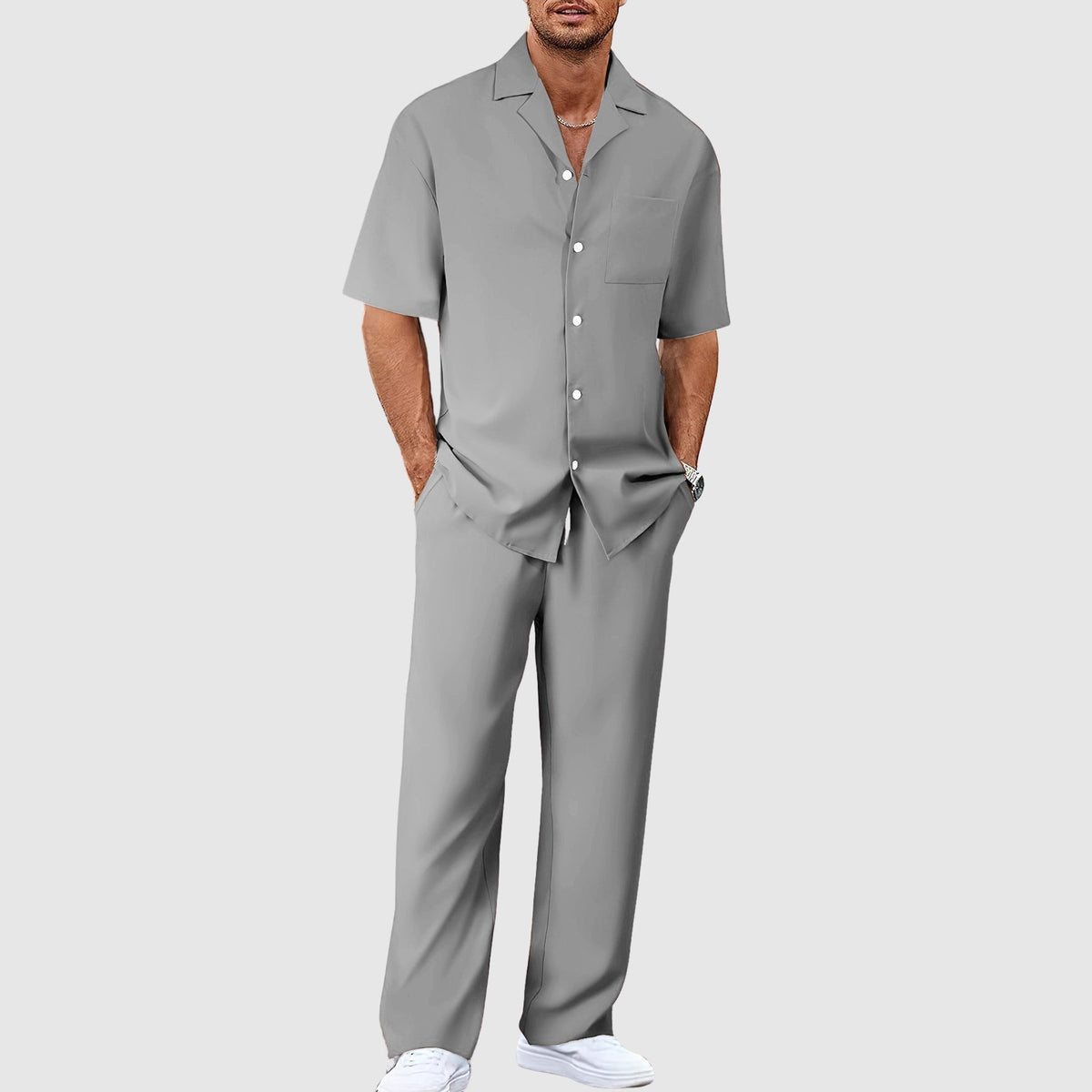 LEAH | Short-sleeve relaxed set