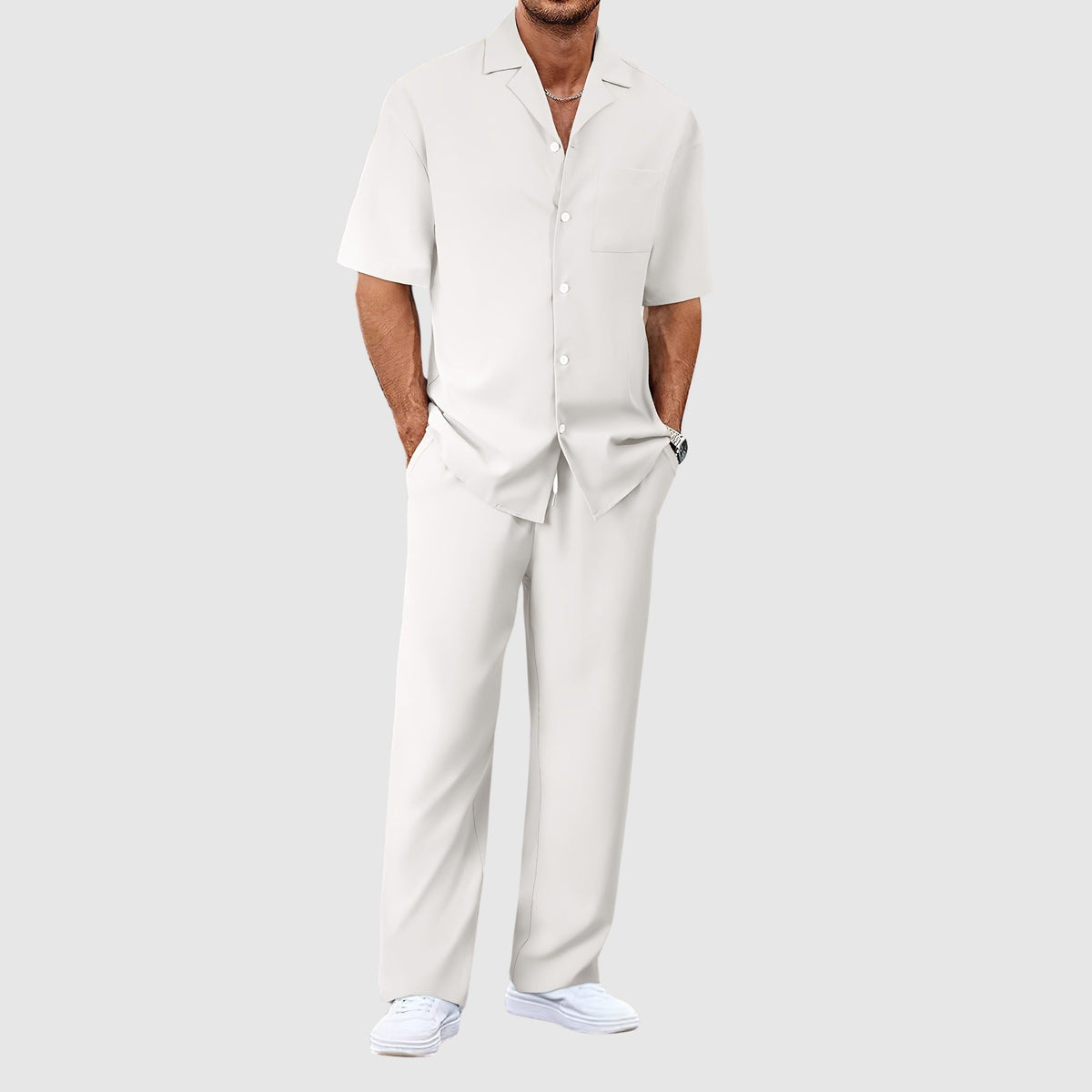 LEAH | Short-sleeve relaxed set
