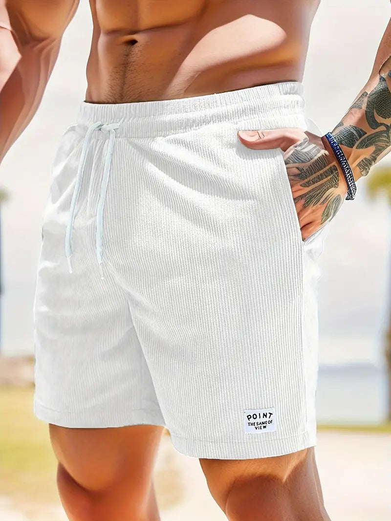 LEAH | Classic swim trunks with elastic waistband