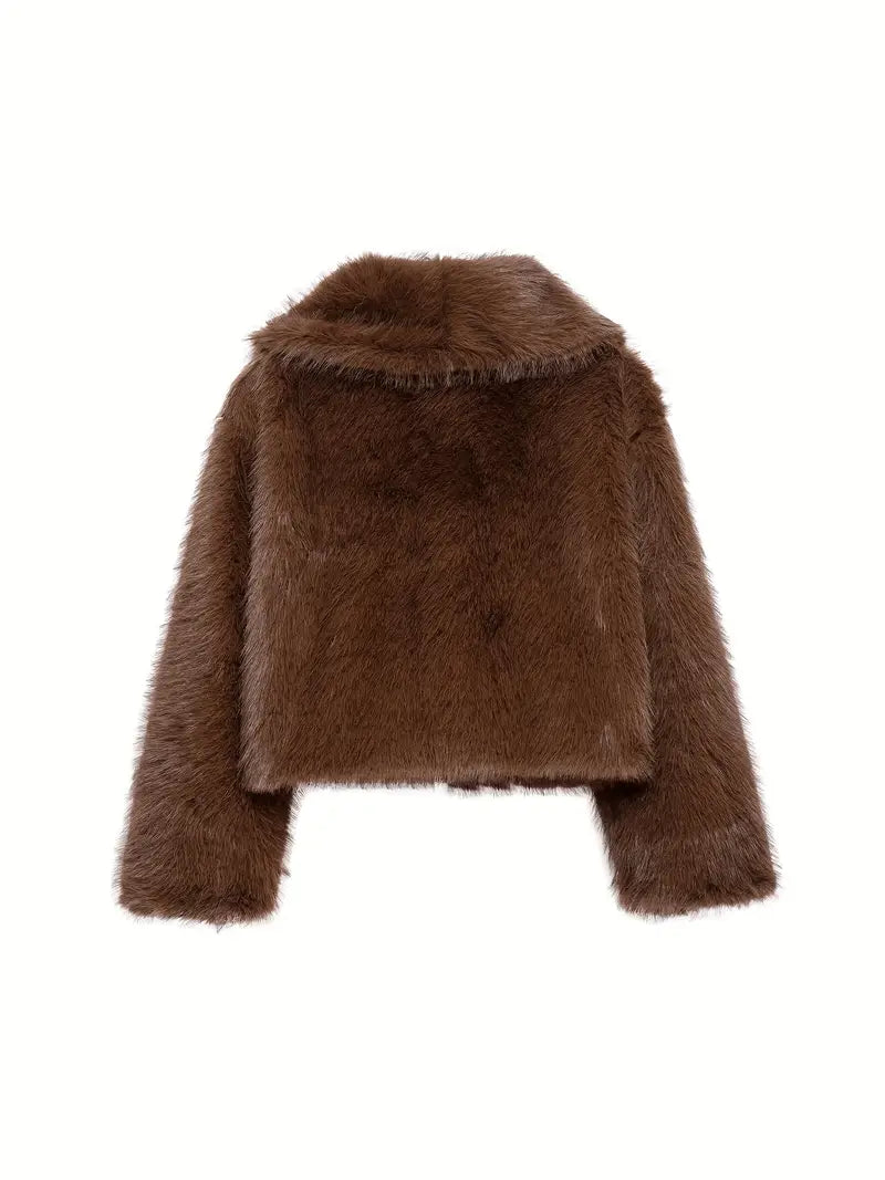 WANDA | Relaxed fit fur jacket