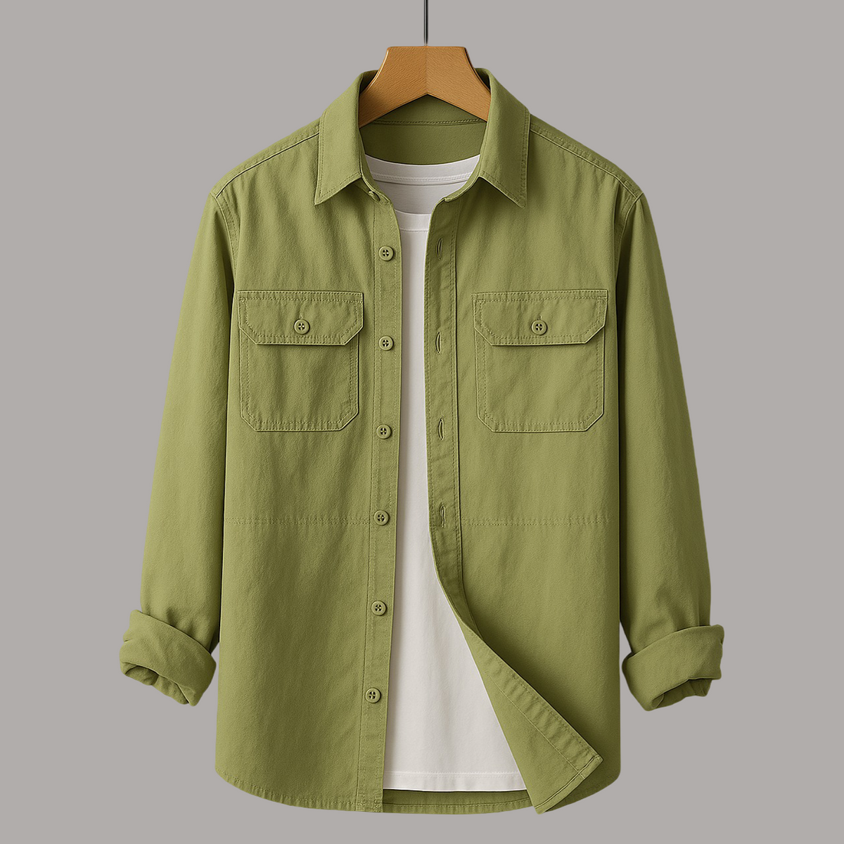 ALICE | Button-up shirt with chest pockets