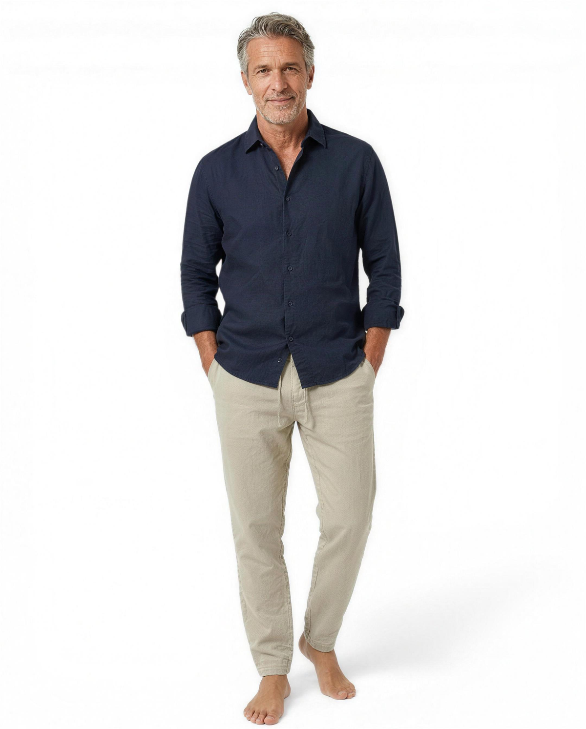 TOBIAS | Elastic waist beach pants in seven colors