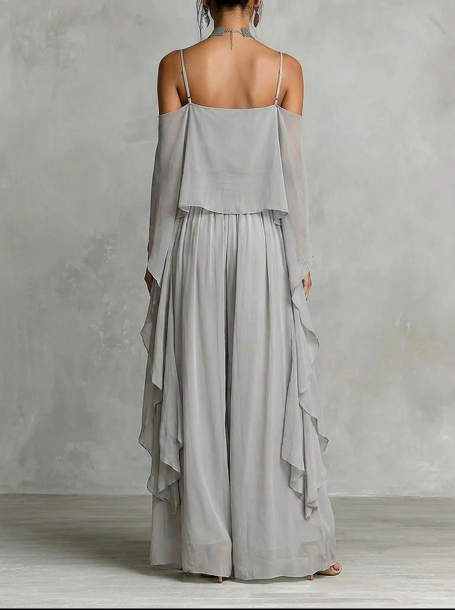 LOUISE | Off-shoulder set in the lightest fabric