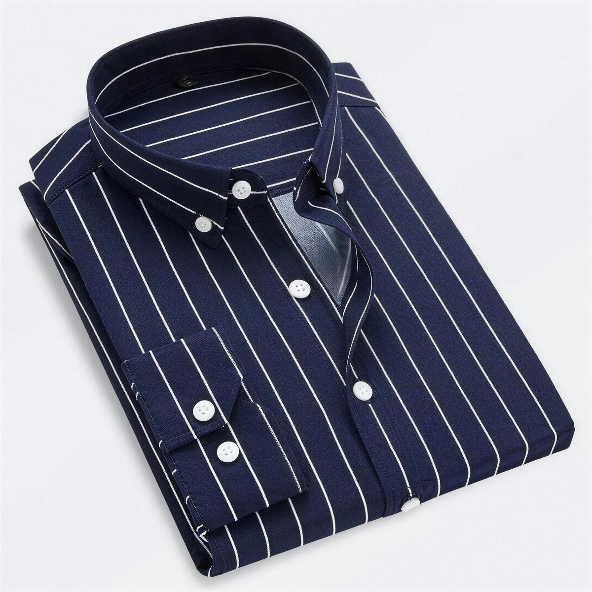 MURRAY classic striped button-down shirt