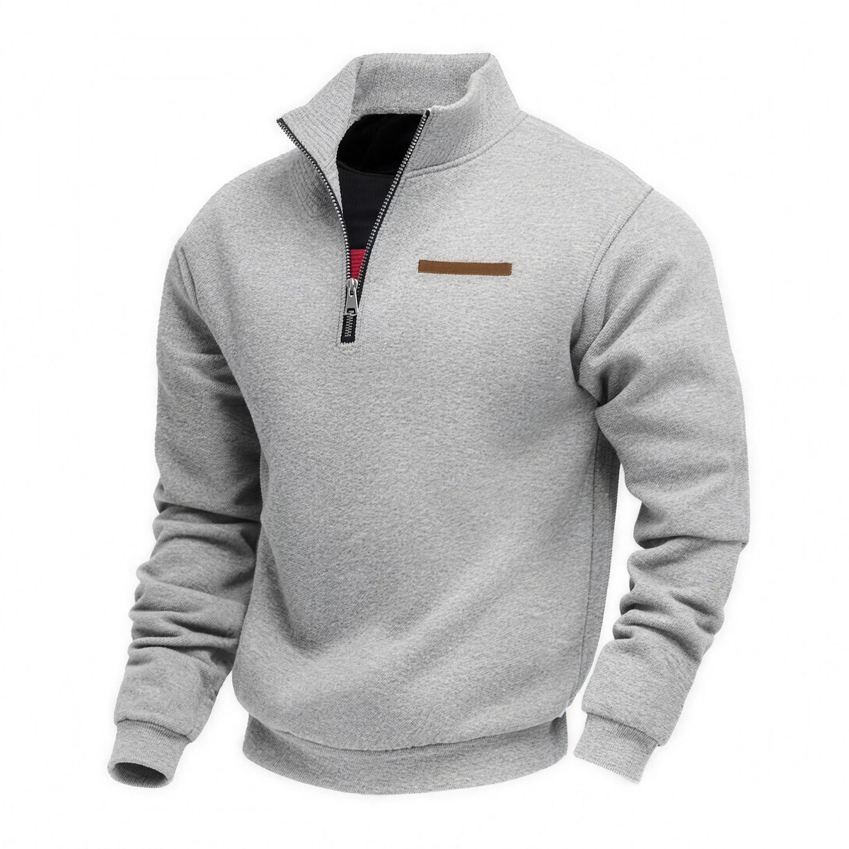 OTIS soft lined pullover in Gray