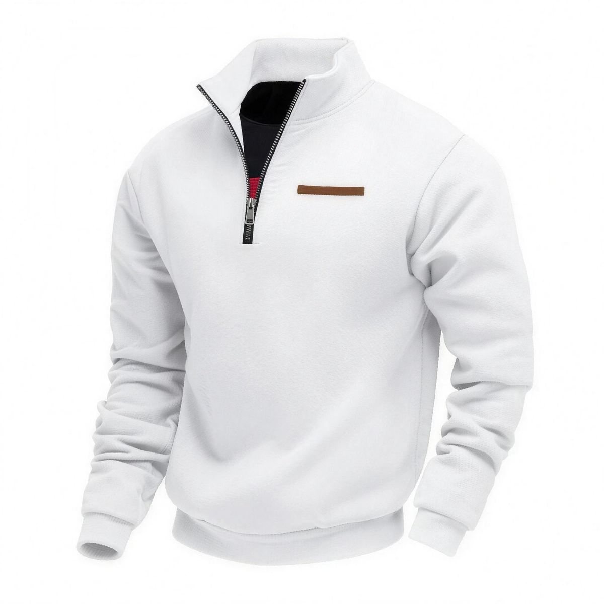 OTIS soft lined pullover in White