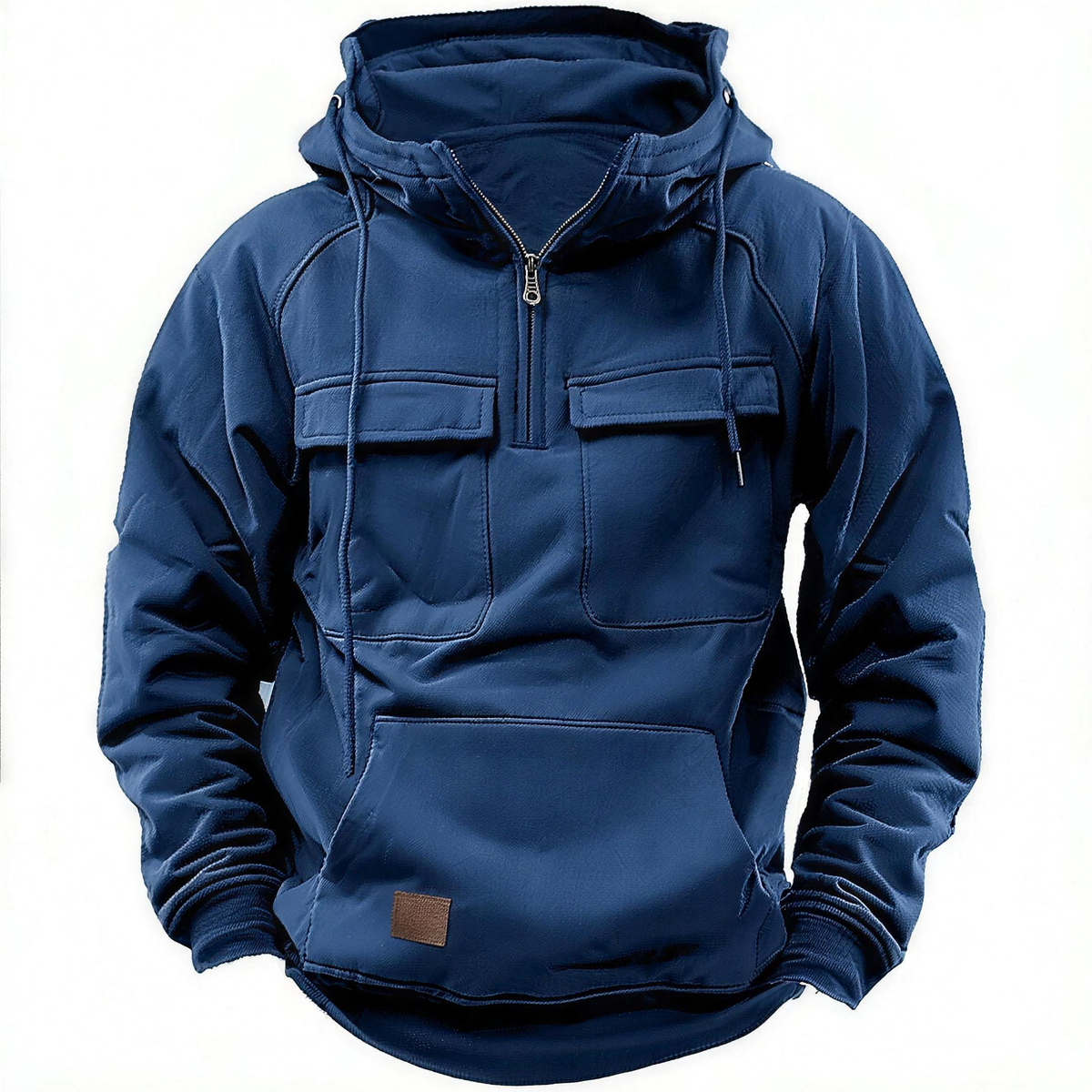 BRODY pullover hoodie in Navy