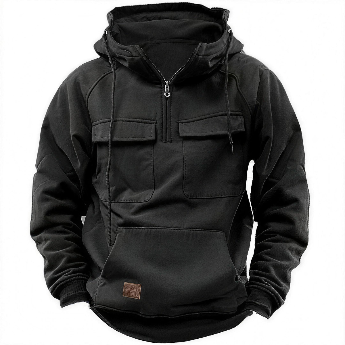 BRODY pullover hoodie in Black