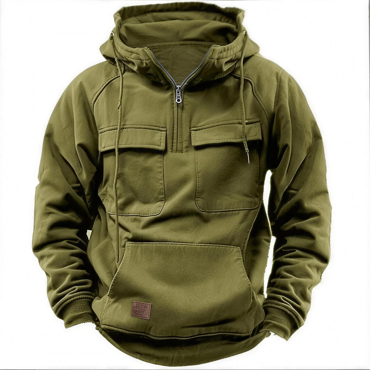 BRODY pullover hoodie in Olive