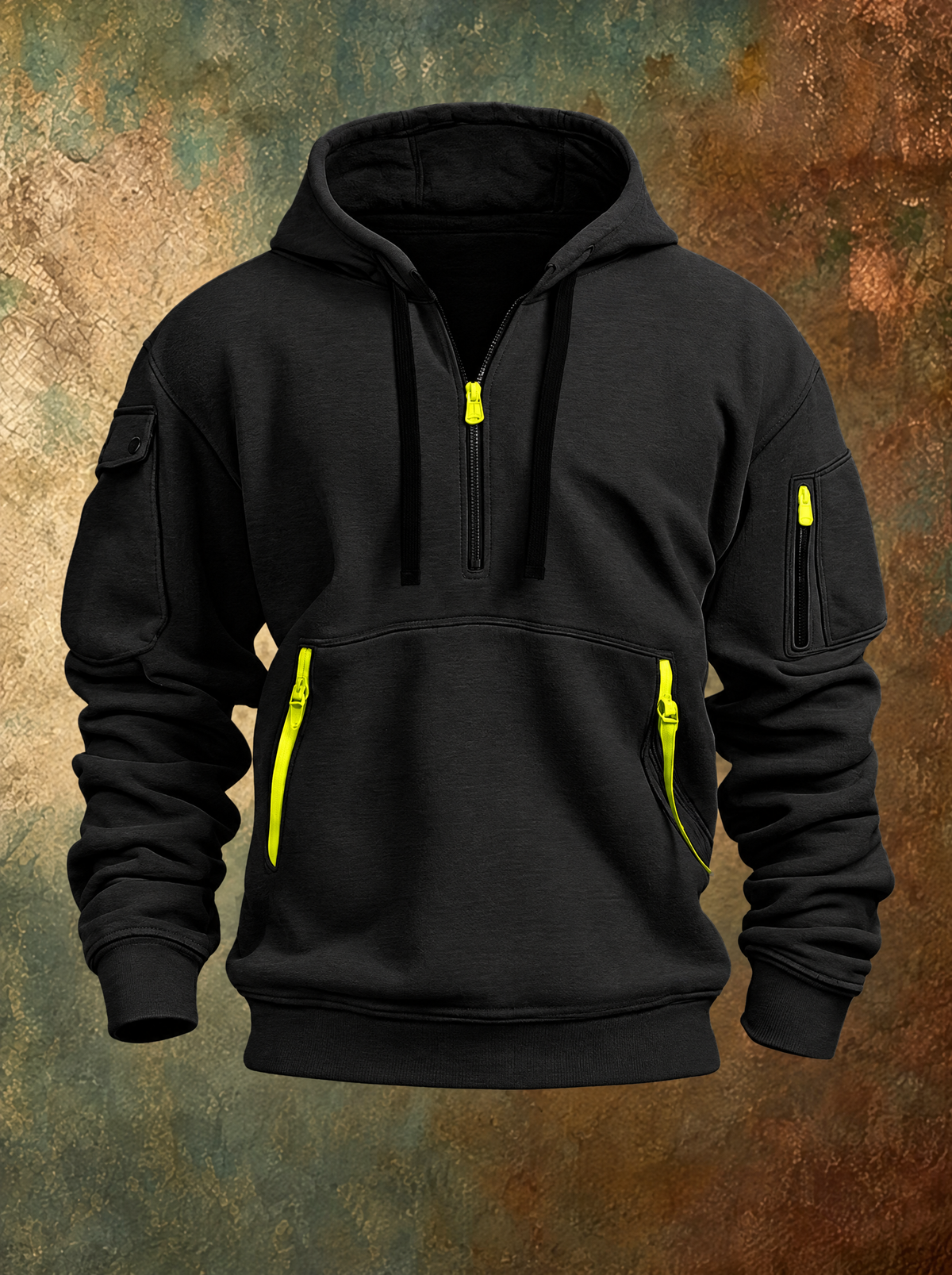 CRAIG zip hoodie with zip pockets