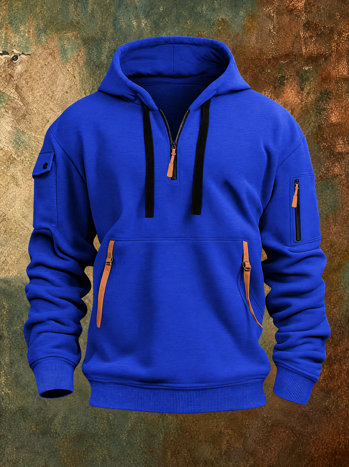 CRAIG zip hoodie with zip pockets