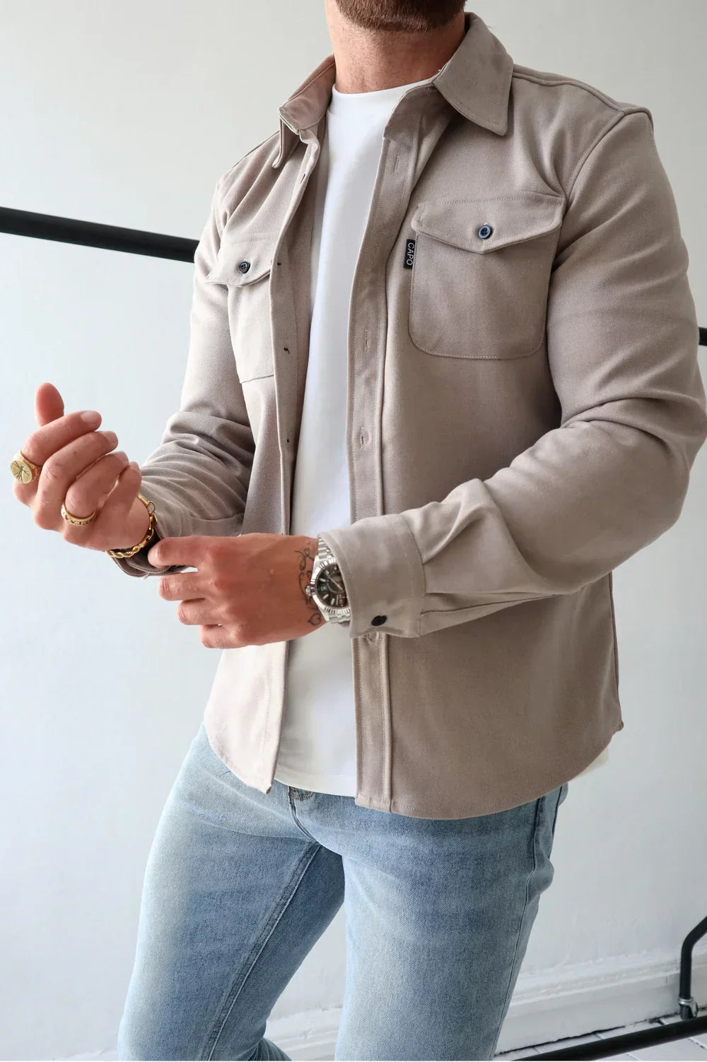 ALEXANDRA | Relaxed fit overshirt