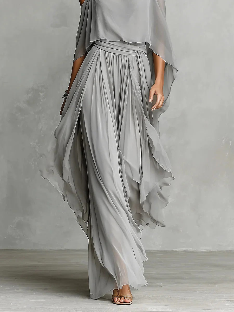 LOUISE | Off-shoulder set in the lightest fabric
